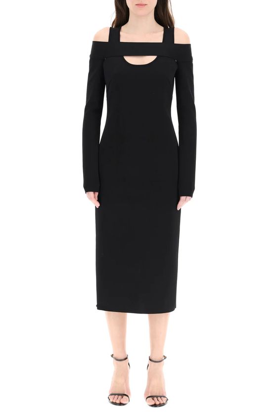Givenchy Cut-Out Jersey Dress
